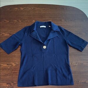 SANDRO PARIS Short-Sleeve Polo Shirt